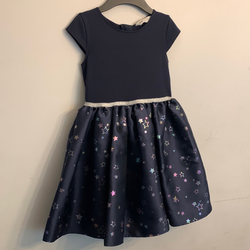 H&M Girls Blue Dress Size 6-8